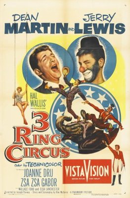 3 Ring Circus movie poster (1954) Sweatshirt
