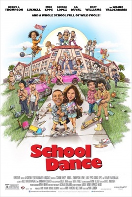 School Dance movie poster (2014) tote bag