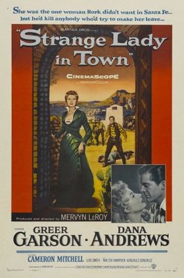 Strange Lady in Town movie poster (1955) poster