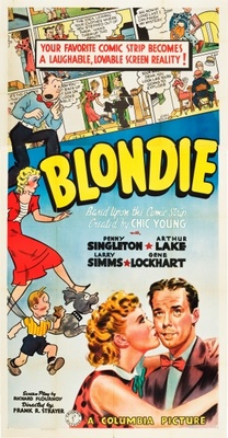 Blondie movie poster (1938) calendar