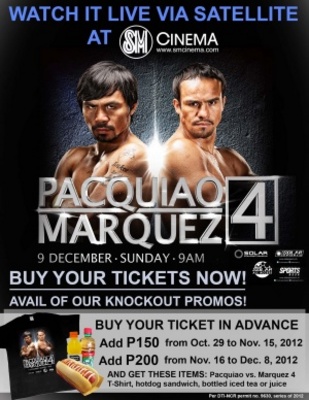 24/7 Pacquiao/Marquez 4 movie poster (2012) calendar