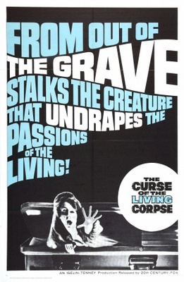 The Curse of the Living Corpse movie poster (1964) poster