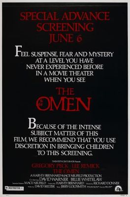 The Omen movie poster (1976) Sweatshirt