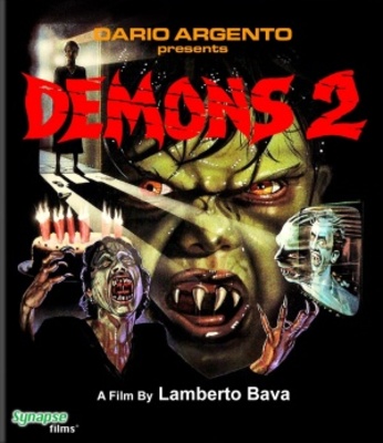 Demoni 2 movie poster (1986) Longsleeve T-shirt