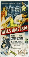 Hell's Half Acre movie poster (1954) Longsleeve T-shirt #636792