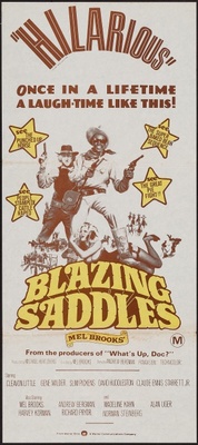 Blazing Saddles movie poster (1974) calendar