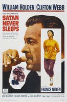 Satan Never Sleeps movie poster (1962) t-shirt #MOV_29720047