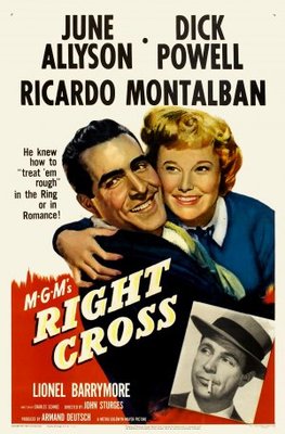 Right Cross movie poster (1950) Poster MOV_29756b28