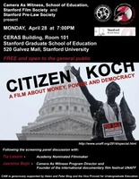 Citizen Koch movie poster (2013) t-shirt #MOV_297e13dc