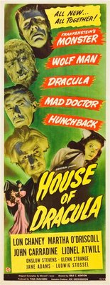 House of Dracula movie poster (1945) Mouse Pad MOV_2a35d32c