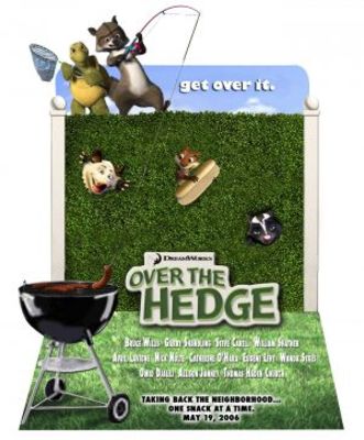 Over The Hedge movie poster (2006) mouse pad