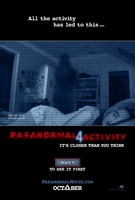 Paranormal Activity 4 movie poster (2012) hoodie #749384