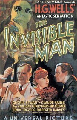 The Invisible Man movie poster (1933) mug