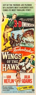 Wings of the Hawk movie poster (1953) calendar
