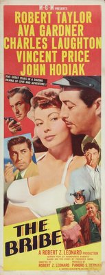 The Bribe movie poster (1949) poster