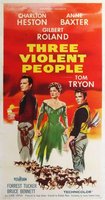 Three Violent People movie poster (1957) Tank Top #651642