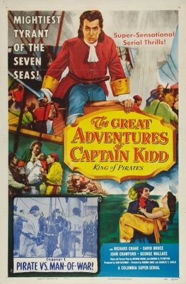 The Great Adventures of Captain Kidd movie poster (1953) Longsleeve T-shirt