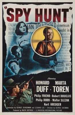 Spy Hunt movie poster (1950) mouse pad