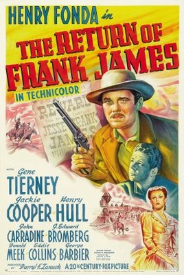 The Return of Frank James movie poster (1940) Poster MOV_2bf48d7c