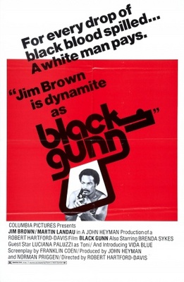 Black Gunn movie poster (1972) poster