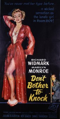 Don't Bother to Knock movie poster (1952) calendar