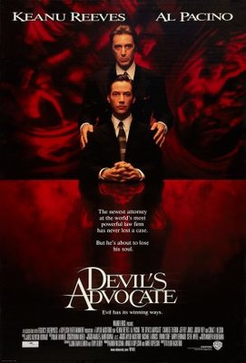 The Devil's Advocate movie poster (1997) calendar