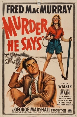 Murder, He Says movie poster (1945) calendar