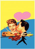 The Long, Long Trailer movie poster (1954) t-shirt #MOV_2cc36866