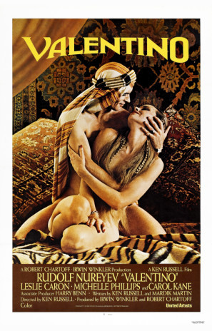 Valentino movie poster (1977) calendar