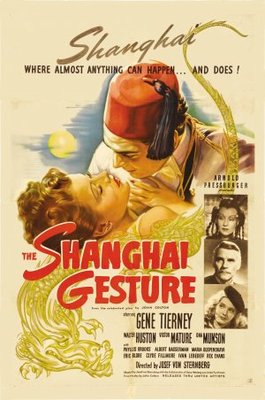 The Shanghai Gesture movie poster (1941) poster