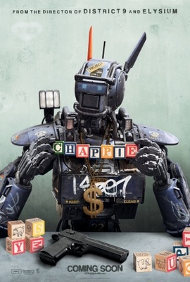 Chappie movie poster (2015) tote bag