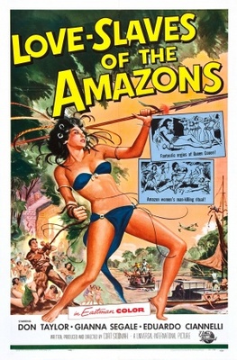 Love Slaves of the Amazons movie poster (1957) mug