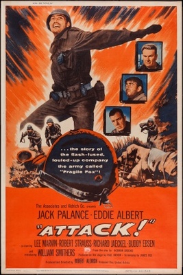 Attack movie poster (1956) poster