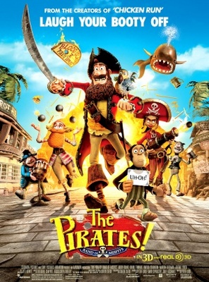 The Pirates! Band of Misfits movie poster (2012) Poster MOV_2cfbd629