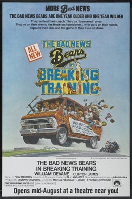 The Bad News Bears in Breaking Training movie poster (1977) poster