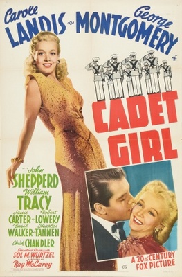 Cadet Girl movie poster (1941) poster