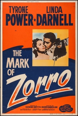 The Mark of Zorro movie poster (1940) Mouse Pad MOV_2de72b1c