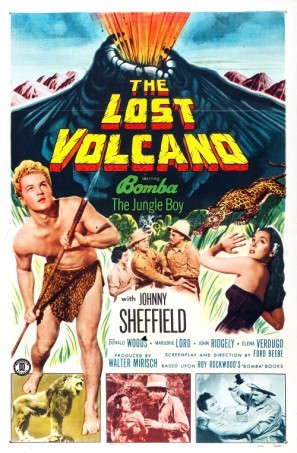 The Lost Volcano movie poster (1950) poster