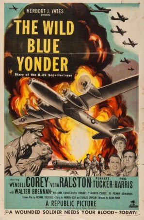 The Wild Blue Yonder movie poster (1951) Poster MOV_2e0dainn