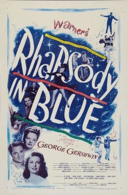 Rhapsody in Blue movie poster (1945) calendar