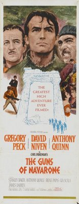 The Guns of Navarone movie poster (1961) poster
