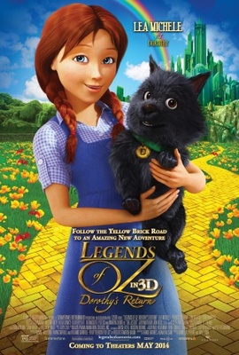 Legends of Oz: Dorothy's Return movie poster (2014) calendar