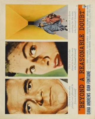 Beyond a Reasonable Doubt movie poster (1956) poster