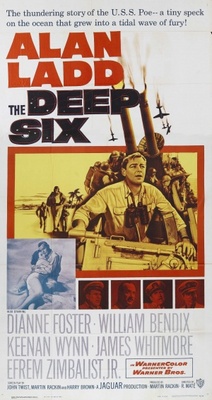 The Deep Six movie poster (1958) tote bag