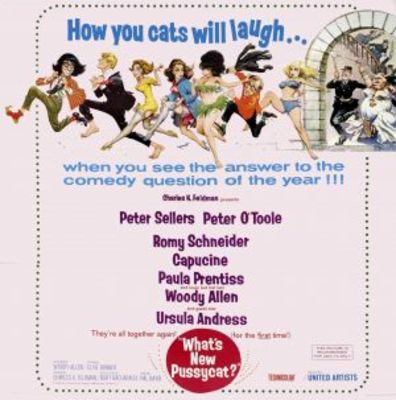 What's New, Pussycat movie poster (1965) calendar