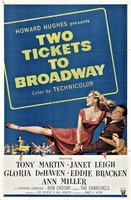 Two Tickets to Broadway movie poster (1951) Poster MOV_2f198cad
