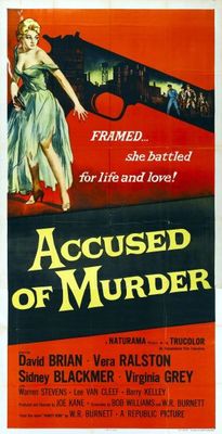 Accused of Murder movie poster (1956) hoodie
