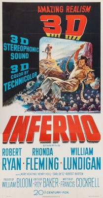 Inferno movie poster (1953) mouse pad