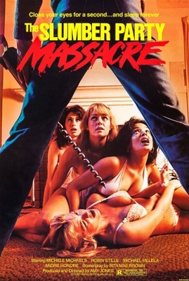 The Slumber Party Massacre movie poster (1982) tote bag