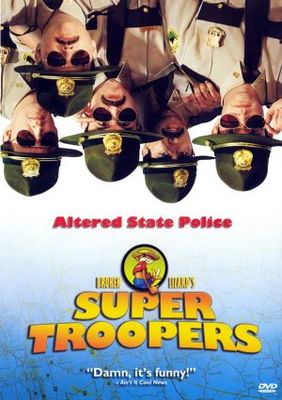 Super Troopers movie poster (2001) hoodie